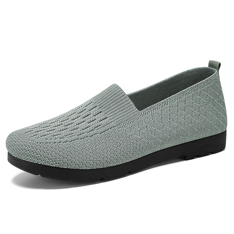 Damen Elastische Slip-On Freizeitschuhe EB