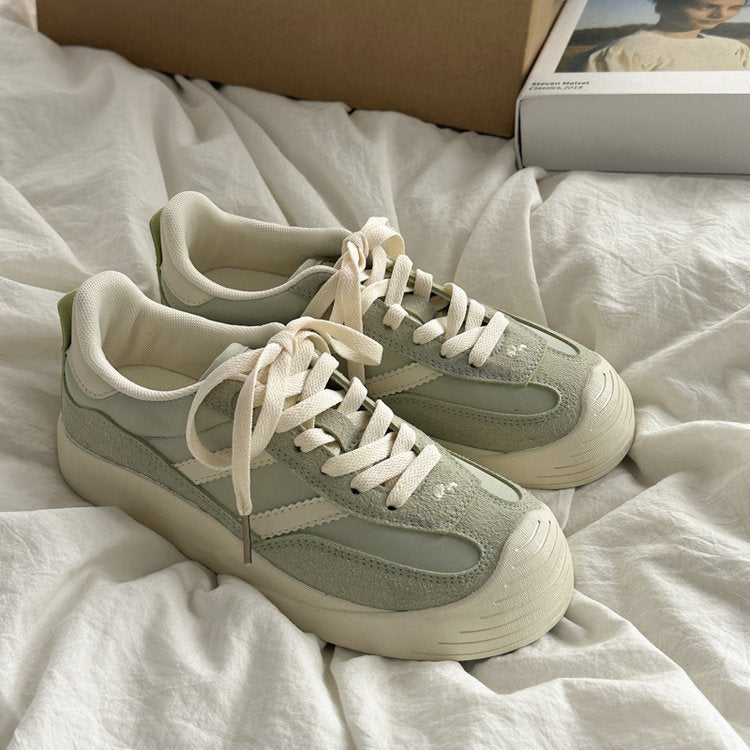 Damen Sportliche Sneaker mit robustem Profil und atmungsaktiver Obermaterial EB