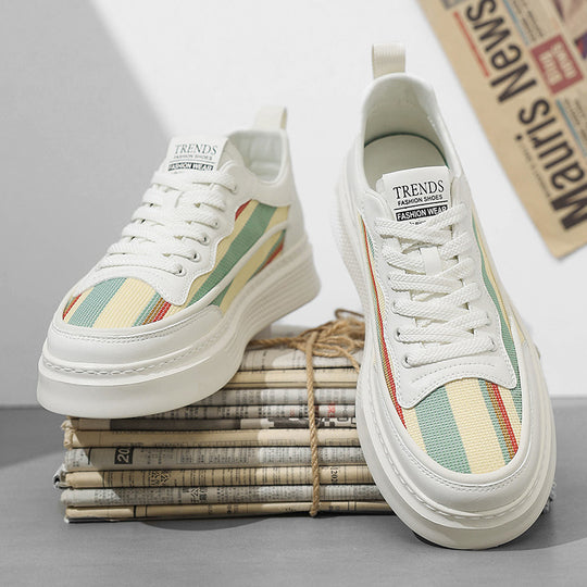 Damen Sportliche Freizeitsneaker mit atmungsaktiver Netzstruktur und dämpfender Laufsohle EB