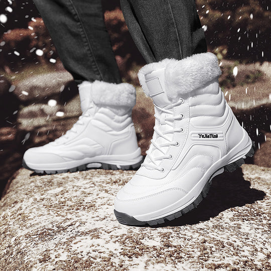 Herren Winterstiefel mit isolierender Fütterung und rutschfester Sohle EB