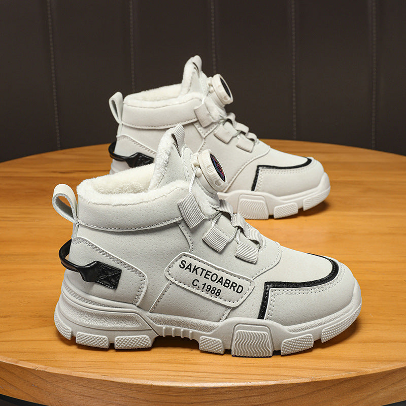 Damen geschlossene Winterstiefel mit anpassbarem Verschlusssystem EB