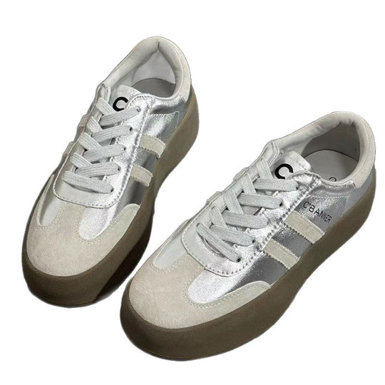 Damen Sportliche Sneakers mit dämpfender Plateau-Sohle EB
