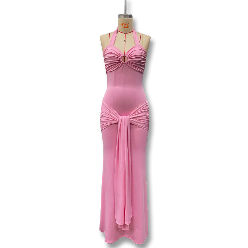 Damen Figurschmeichelndes Abendkleid mit raffiniertem Design EB