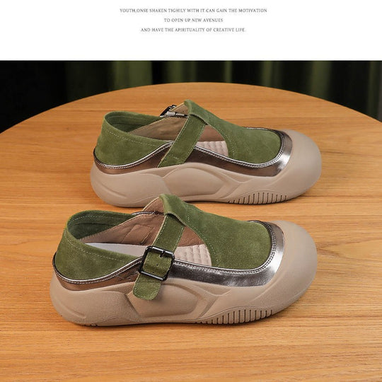 Damen bequeme Clogs mit verstellbarem Riemen und atmungsaktiver Sohle EB