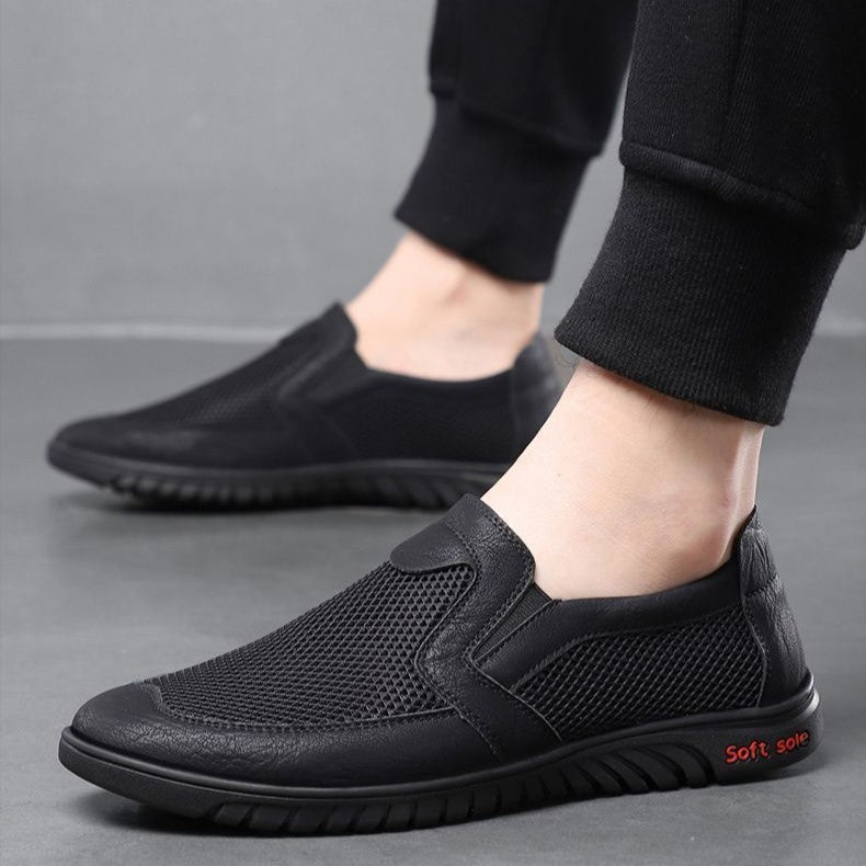 Herren atmungsaktive Slip-On Schuhe EB