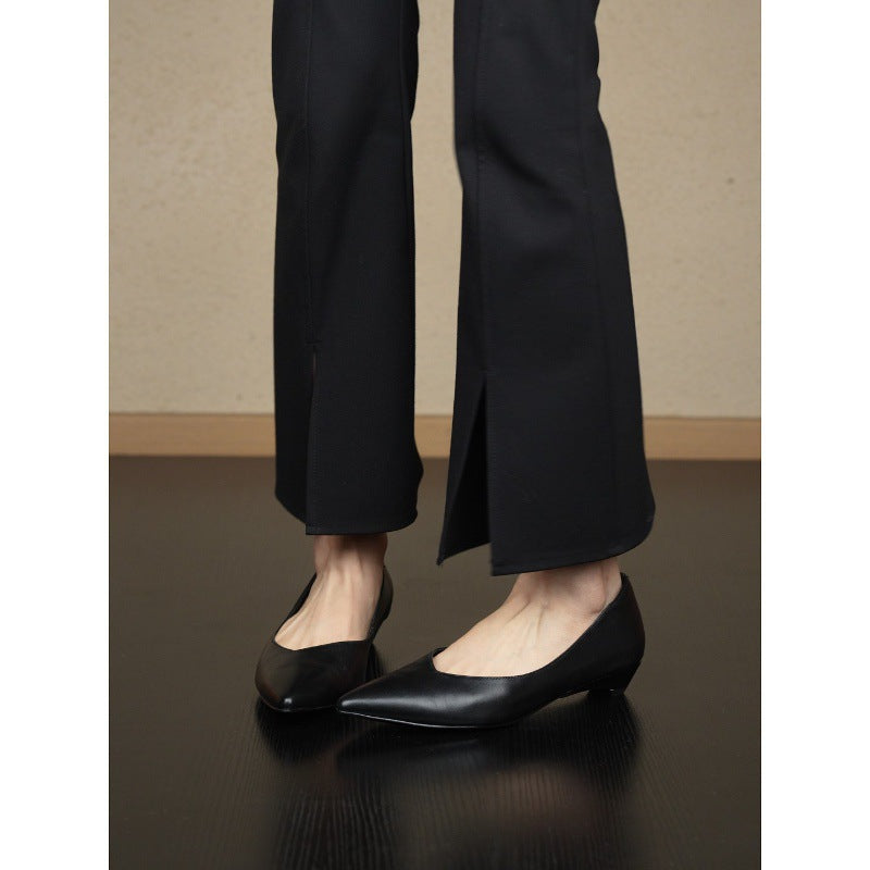 Damen Klassische Pumps mit eleganter Kontur und bequemem Absatz EB