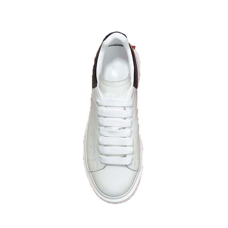 Damen Sportliche Sneakers mit modischer Lederspitze und gepolsterter Sohle EB