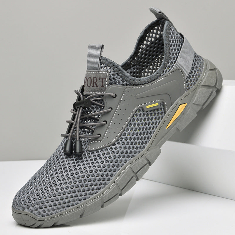 Herren Atmungsaktive Sport Sneakers mit rutschfester Sohle EB