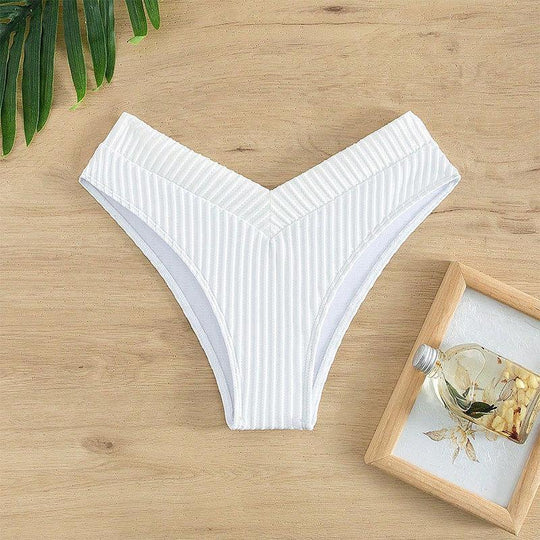 Damen Hoch taillierter Slip mit trendiger V-Form EB