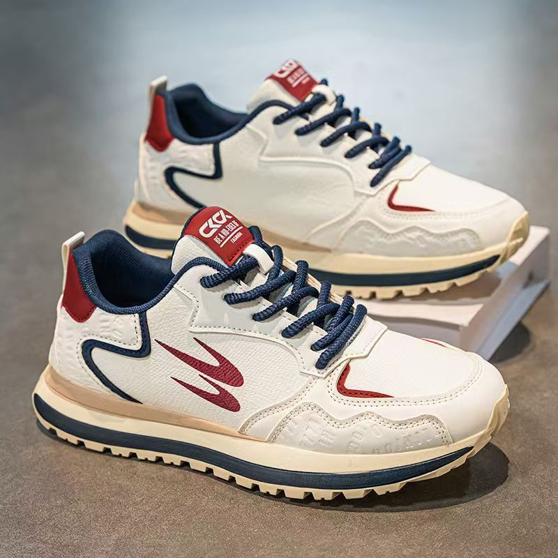 Damen Sportliche Sneakers mit hochwertigem Obermaterial und rutschfester Sohle EB