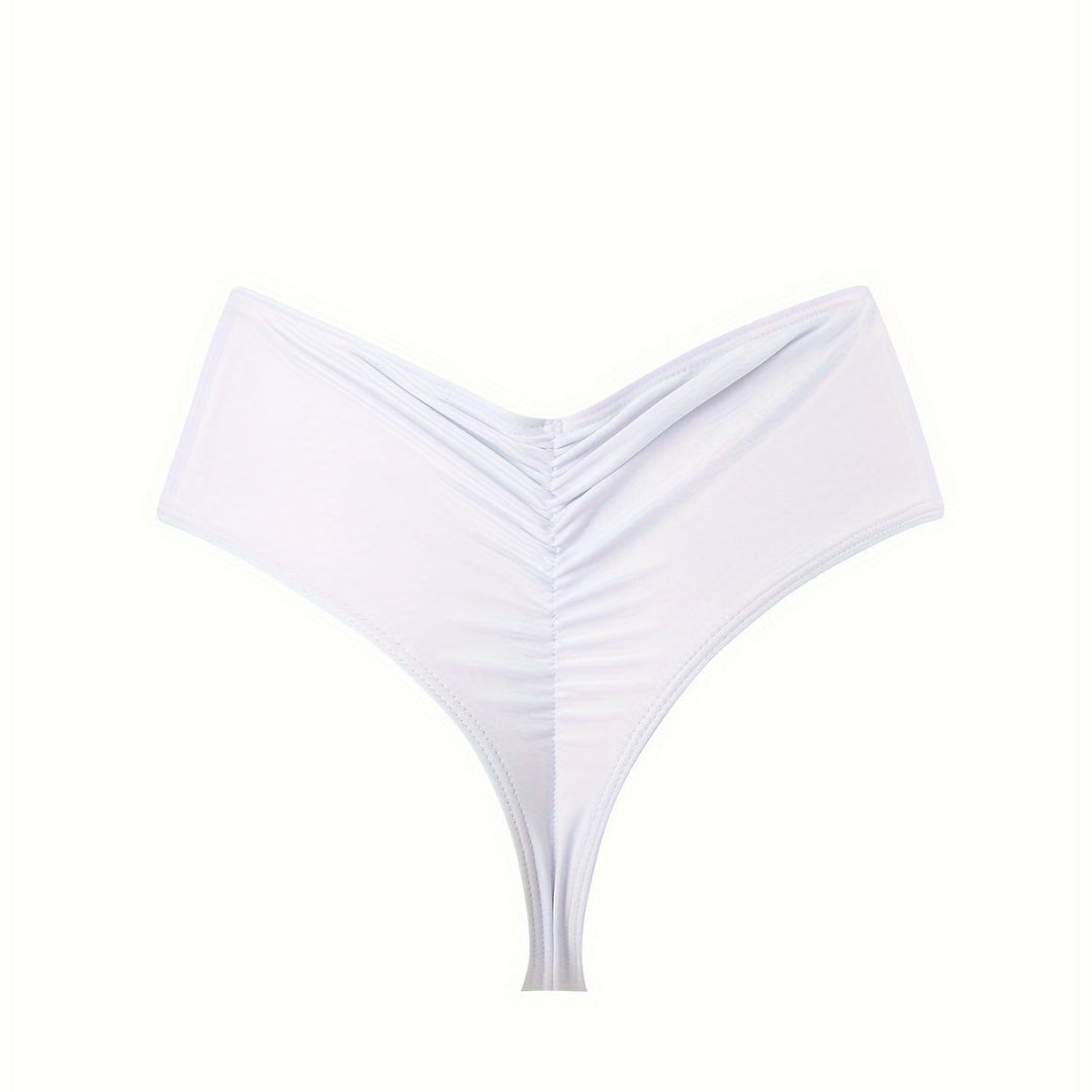 Damen Hochtailliertes Bikini-Höschen mit elegantem Schnitt EB