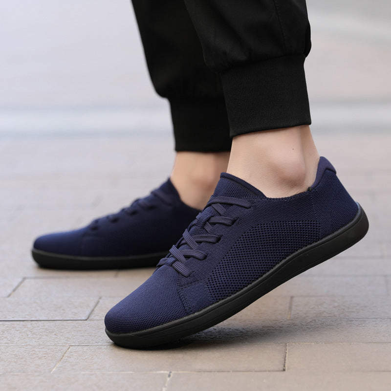 Damen Atmungsaktive Sport Sneakers mit flexibel gewebtem Obermaterial EB