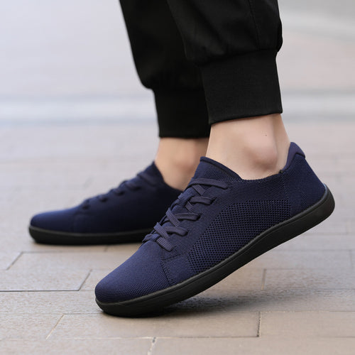 Damen Atmungsaktive Sport Sneakers mit flexibel gewebtem Obermaterial EB