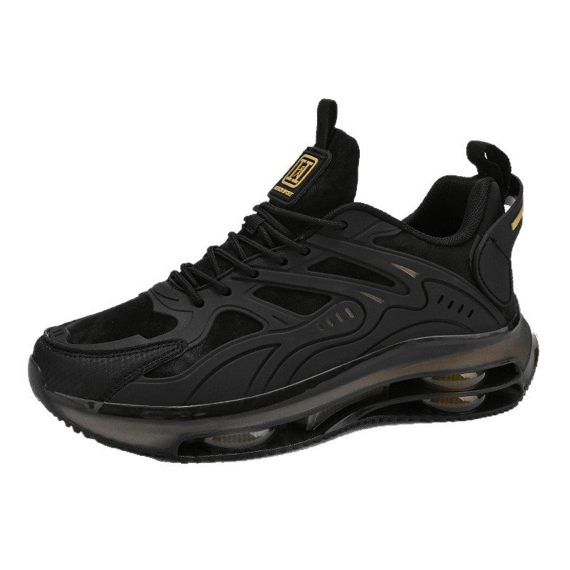 Herren Hightech-Airflow-Dämpfungs-Sneaker mit sichtbarer Mehrkammer-Luftsohle EB