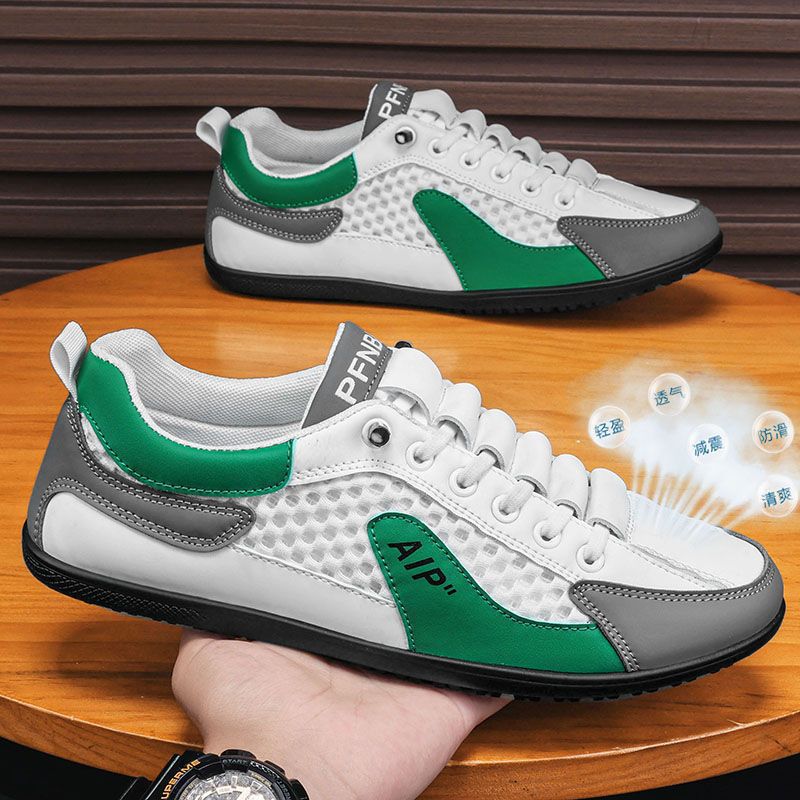 Herren Atmungsaktive Freizeitsneaker mit rutschfester Sohle und flexibler Fußbettgestaltung EB