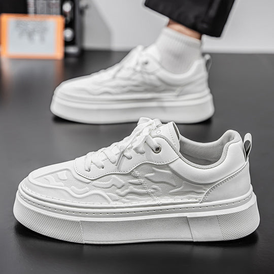 Damen Sneakers mit extravaganter Plateausohle und stilvollem Obermaterial EB