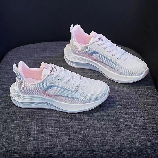 Damen Leichte Lauf- und Freizeitschuhe mit atmungsaktivem Obermaterial und Flexibilität EB
