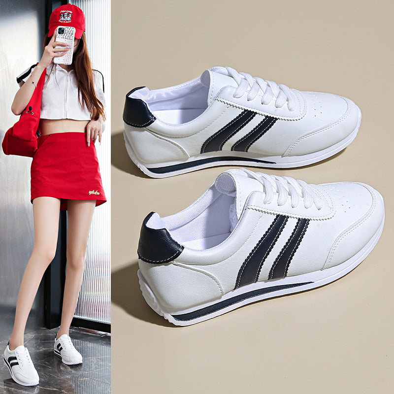 Damen Sportliche Sneakers mit modischen Streifen EB