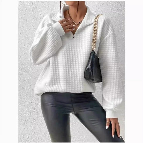 Damen Pullunder mit Stehkragen und strukturiertem Design EB