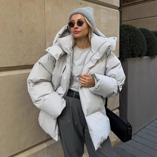 Damen Übergroße Daunenjacke EB