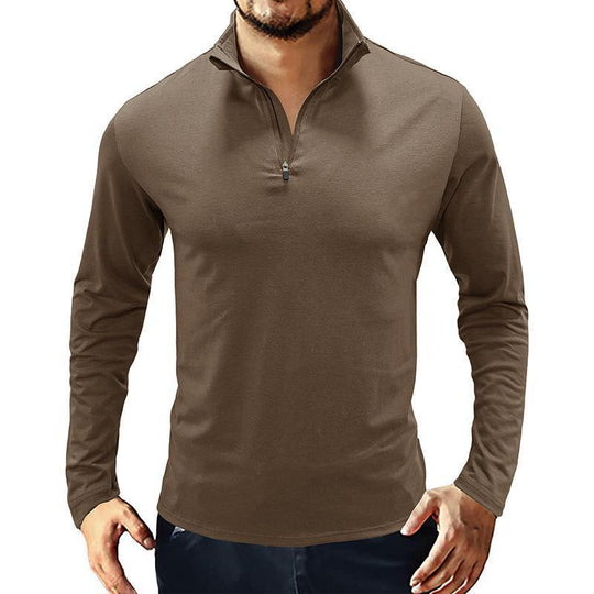 Herren Stehkragen Pullover EB