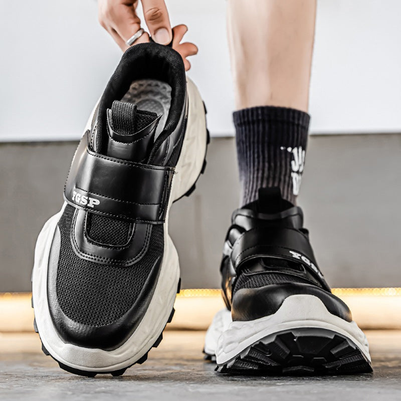 Damen Sportliche Sneaker mit innovativem Klettverschluss und dämpfender Laufsohle EB
