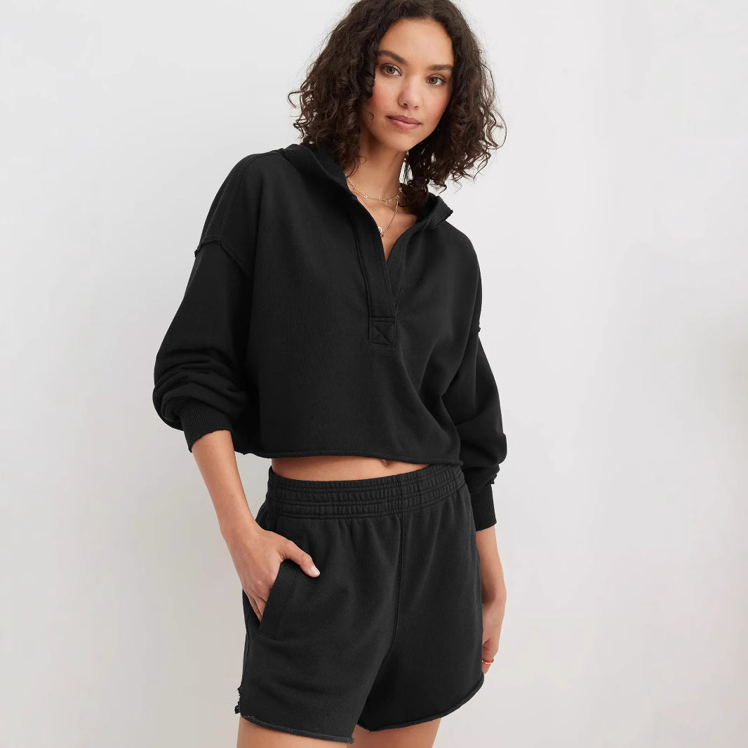 Damen Oversized Kapuzenpullover EB
