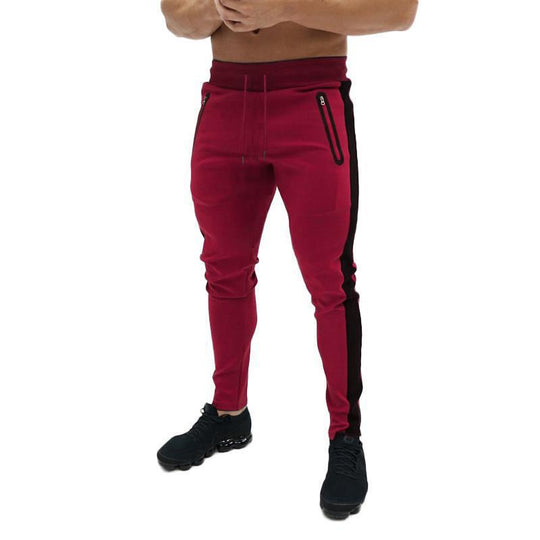 Herren Sportliche Jogginghose mit seitlichen Reißverschlusstaschen EB