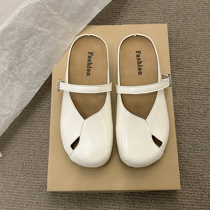Damen Komfortable Clogs mit verstellbarem Riemen EB