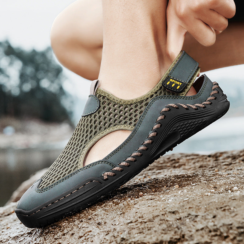 Damen Atmungsaktive Wassersportschuhe mit rutschfester Sohle und flexiblem Netzoberteil EB
