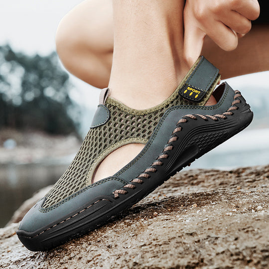 Damen Atmungsaktive Wassersportschuhe mit rutschfester Sohle und flexiblem Netzoberteil EB