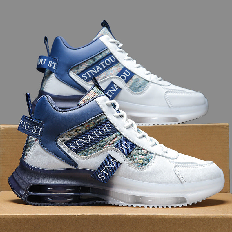Damen Sportliche High-Top Sneakers mit innovativem Air-Sohlen-System EB