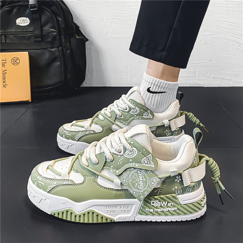 Damen Sportliche Trend Sneakers mit außergewöhnlichem Design EB