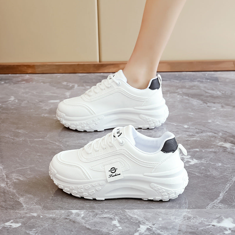 Damen Sportliche Chunky Sneakers mit dämpfendem Profil und rutschfester Sohle EB