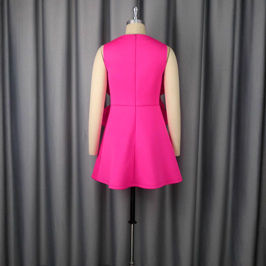 Damen Modisches Blumenkleid EB