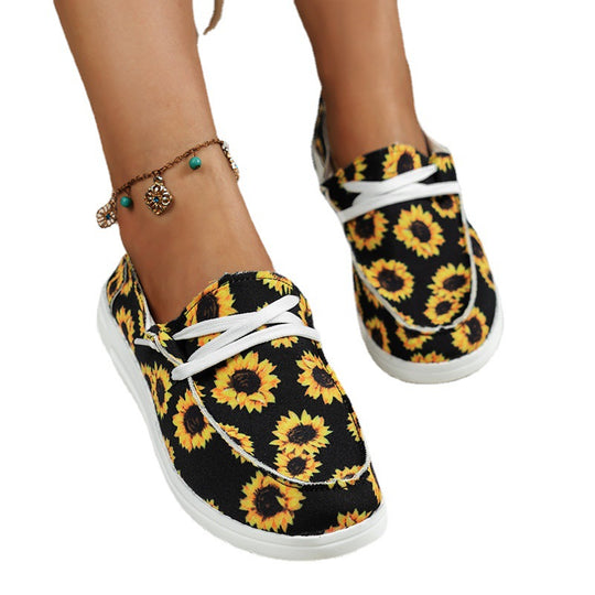 Damen  lässige Leinen-Slipper mit gepolstertem Memory-Fußbett und rutschfester Flexsohle EB