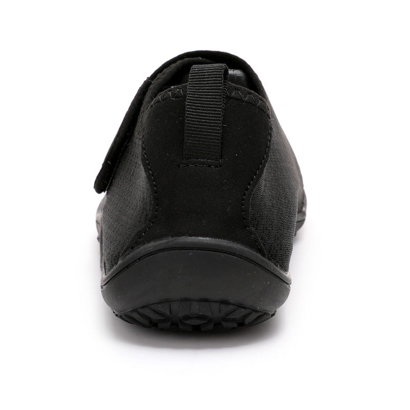 Damen bequeme Slip-On Freizeitschuhe mit elastischem Verschluss EB