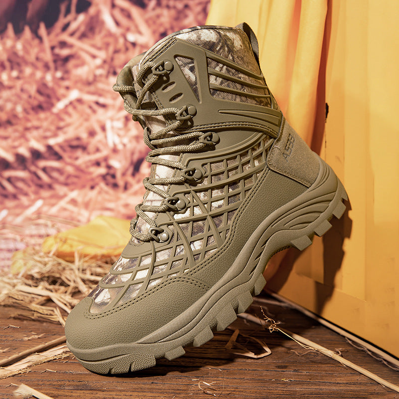 Herren Tactical Bergstiefel mit innovativer Stützstruktur EB