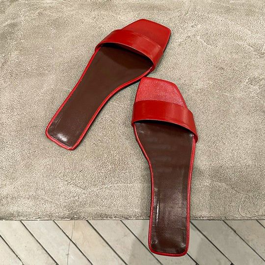 Damen Elegante und moderne Sling-Sandalen mit breitem Riemen EB