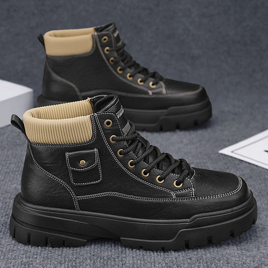 Damen Robuste Hohe Sneakers mit isolierendem Futter und rutschfester Sohle EB