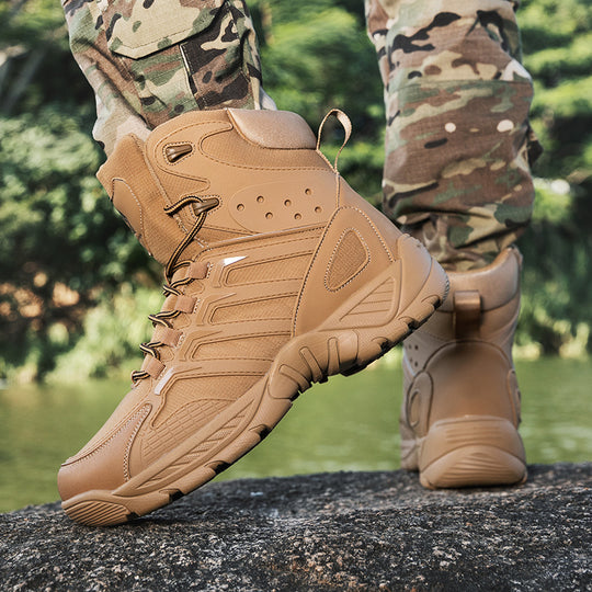 Herren Hochgeschnittene Multifunktionsstiefel mit rutschfester Sohle und atmungsaktivem Obermaterial EB
