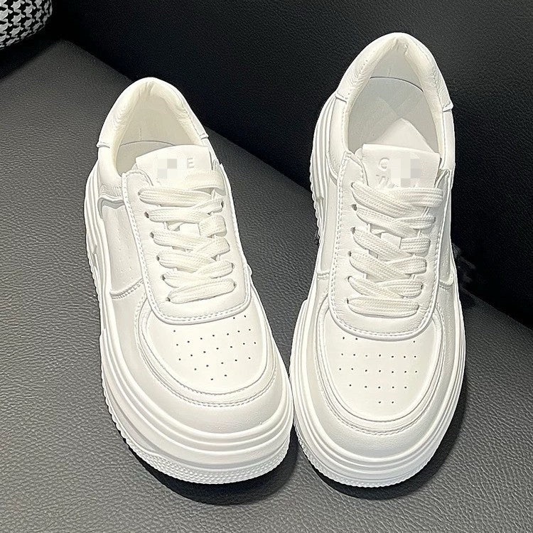 Damen Chunky Sneakers mit dämpfender Plattform und atmungsaktiver Oberflächenstruktur EB