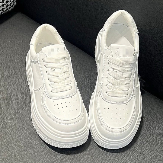Damen Chunky Sneakers mit dämpfender Plattform und atmungsaktiver Oberflächenstruktur EB