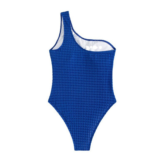 Damen Asymmetrischer Cut-Out Badeanzug EB