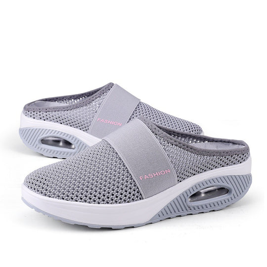 Damen Atmungsaktive Clogs mit dämpfender Sohle und flexibler Passform EB