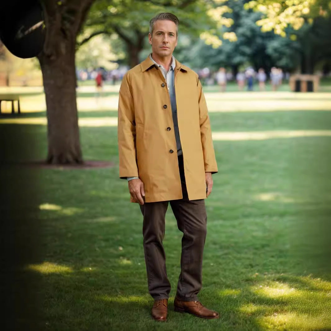 Herren leichte Übergangsjacke mit nachhaltigem Material EB