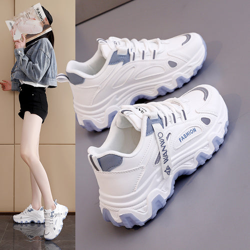 Damen Sportliche Sneakers mit innovativem Dämpfungssystem und rutschfester Sohle EB