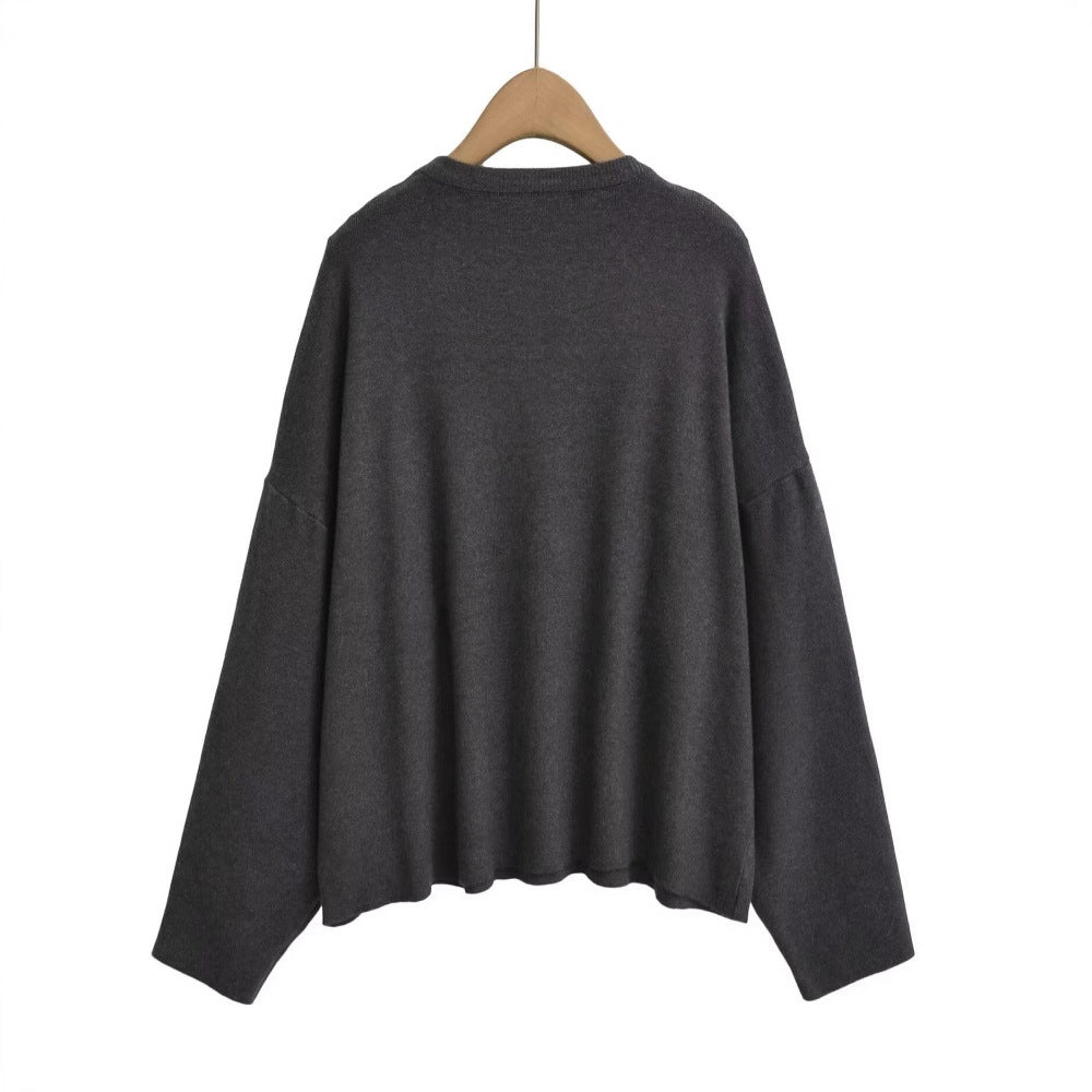 Damen Eleganter Pullover mit Glitzerdetails EB