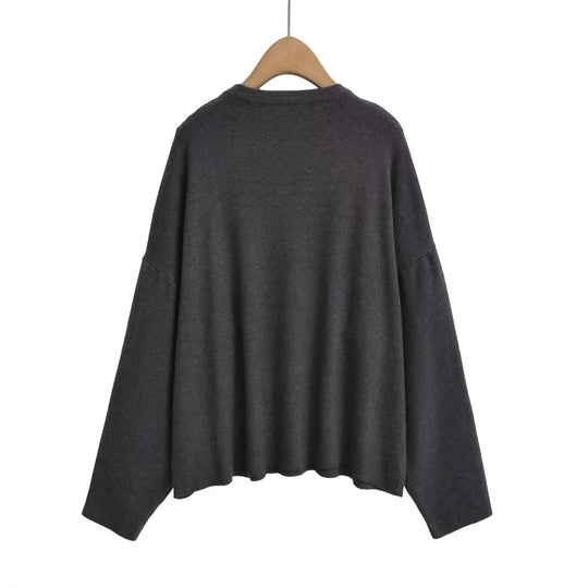 Damen Eleganter Pullover mit Glitzerdetails EB