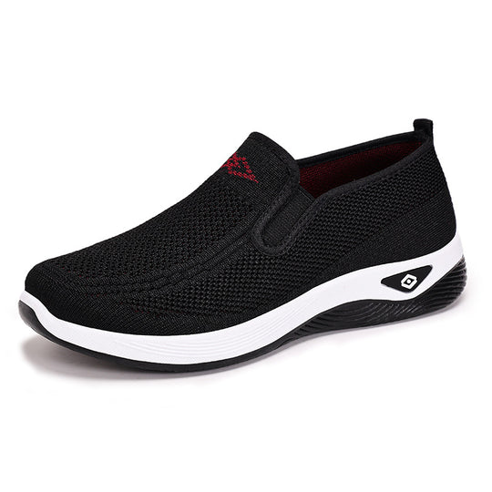 Damen Slip-On Freizeitschuhe mit atmungsaktivem Obermaterial EB